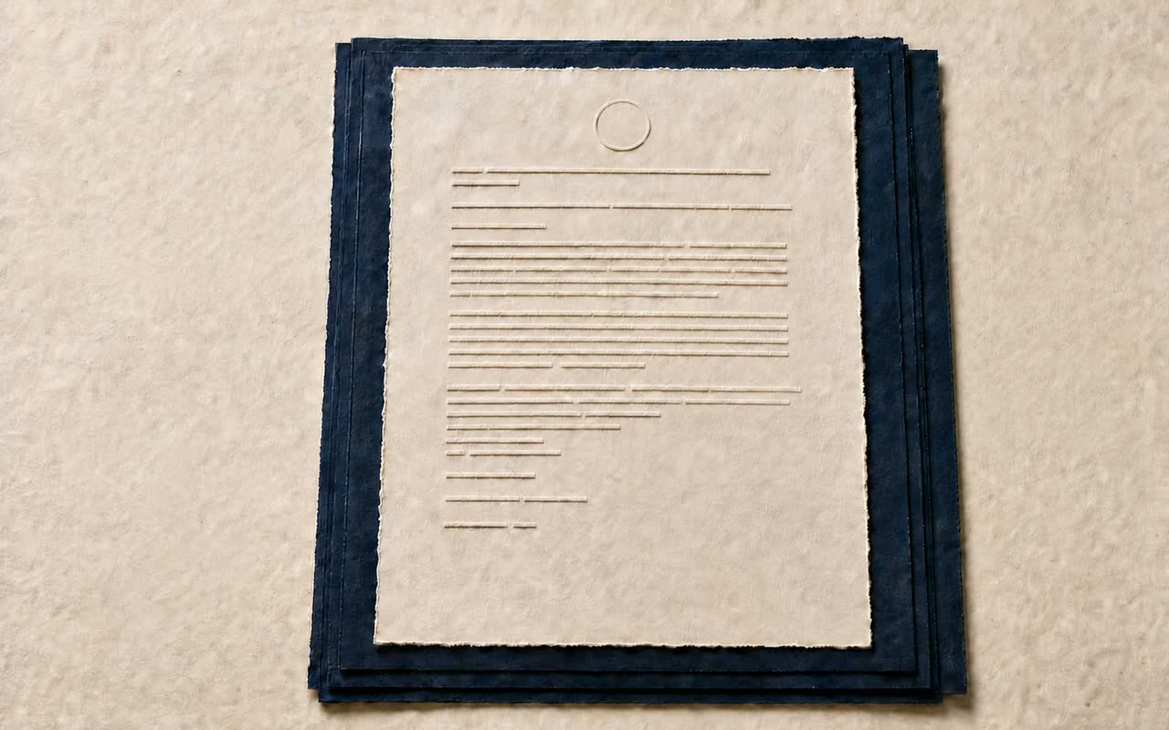 A verification record with its supporting evidence.